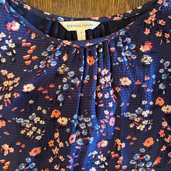 Rebecca Taylor hammered silk dress. - Picture 3 of 3